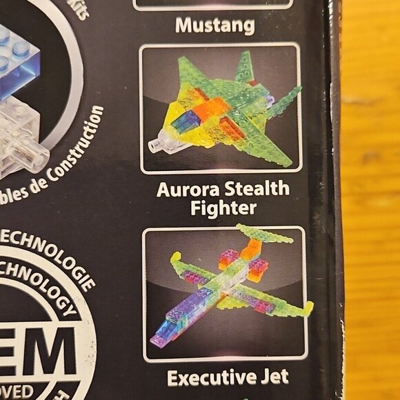 Laser Pegs Building Bricks Set Executive Jet Electronic Interlocking Blocks STEM - Picture 14 of 16